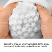 Белый мастурбатор Tenga Geo Coral - Tenga - в Калининграде купить с доставкой