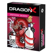 Презерватив Sitabella Dragon SOUTHERN с усиками - Sitabella - купить с доставкой в Калининграде