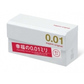 Супер тонкие презервативы Sagami Original 0.01 - 10 шт. - Sagami - купить с доставкой в Калининграде