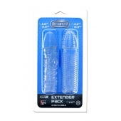 Комплект из 2 прозрачных насадок на пенис PENIS EXTENDER PACK - Dream Toys - в Калининграде купить с доставкой