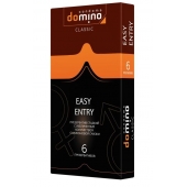 Презервативы с увеличенным количеством смазки DOMINO Easy Entry - 6 шт. - Domino - купить с доставкой в Калининграде
