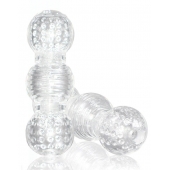 Прозрачный фигурный мастурбатор Master Stroker - Blush Novelties - в Калининграде купить с доставкой