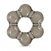 Дымчатое эрекционное кольцо Stay Hard Thick Bead Cock Ring - Blush Novelties - в Калининграде купить с доставкой