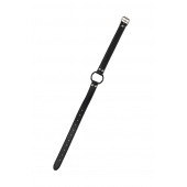 Черный кляп-кольцо Modesty - Lola Games - купить с доставкой в Калининграде