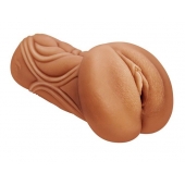 Кофейный мастурбатор-вагина Dumpling - Lola Games - в Калининграде купить с доставкой