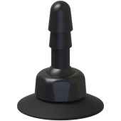 Плаг с присоской для фиксации насадок Deluxe 360° Swivel Suction Cup Plug - Doc Johnson - купить с доставкой в Калининграде