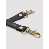 Черный фиксатор для манжет Bound to You Faux Leather Hogtie - Fifty Shades of Grey - купить с доставкой в Калининграде