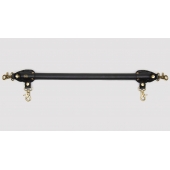 Черная распорка для ног Bound to You Faux Leather Spreader Bar - 50,8 см. - Fifty Shades of Grey - купить с доставкой в Калининграде
