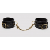 Черные оковы на ноги Bound to You Faux Leather Ankle Cuffs - Fifty Shades of Grey - купить с доставкой в Калининграде