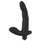 Черный вибромассажер простаты Naughty Finger Prostate Vibe - 13,8 см. - Orion - в Калининграде купить с доставкой
