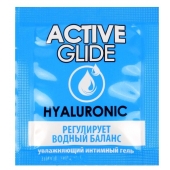 Лубрикант на водной основе Active Glide с гиалуроновой кислотой - 3 гр. - Биоритм - купить с доставкой в Калининграде