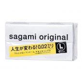 Презервативы Sagami Original 0.02 L-size увеличенного размера - 10 шт. - Sagami - купить с доставкой в Калининграде
