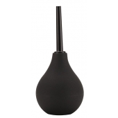 Черный анальный душ ANAL DOUCHE с прямым наконечником - Dream Toys - купить с доставкой в Калининграде