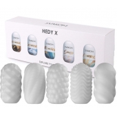 Набор из 5 мастурбаторов Hedy X5 Mixed - Svakom - в Калининграде купить с доставкой