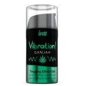 Жидкий интимный гель с эффектом вибрации Vibration! Ganjah - 15 мл. - INTT - купить с доставкой в Калининграде