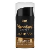 Жидкий интимный гель с эффектом вибрации Vibration! Coffee - 15 мл. - INTT - купить с доставкой в Калининграде
