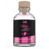 Массажный гель с согревающим эффектом Cotton Candy - 30 мл. - INTT - купить с доставкой в Калининграде