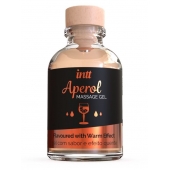 Массажный гель с согревающим эффектом Aperol - 30 мл. - INTT - купить с доставкой в Калининграде