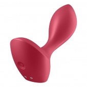 Красный вибромассажёр простаты Satisfyer Backdoor Lover - 14 см. - Satisfyer - в Калининграде купить с доставкой