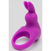 Фиолетовое эрекционное виброкольцо Happy Rabbit Cock Ring Kit - Happy Rabbit - в Калининграде купить с доставкой