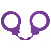 Фиолетовые силиконовые поножи Limitation - Lola Games - купить с доставкой в Калининграде