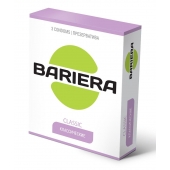 Классические презервативы Bariera Classic - 3 шт. - Bariera - купить с доставкой в Калининграде