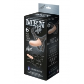 Пустотелый фаллопротез MEN STYLE - 17,5 см. - LOVETOY (А-Полимер) - купить с доставкой в Калининграде
