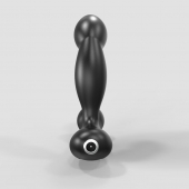 Черный вибромассажер простаты и промежности Prostate Pro с пультом ДУ - Bathmate - в Калининграде купить с доставкой