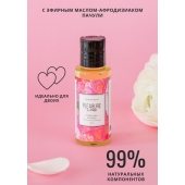 Массажное масло Pleasure Lab Delicate с ароматом пиона и пачули - 50 мл. - Pleasure Lab - купить с доставкой в Калининграде