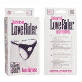 Трусы для страпона с универсальным креплением Universal Love Rider Luxe Harness - California Exotic Novelties - купить с доставкой в Калининграде
