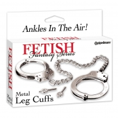 Металлические наручники Metal Leg Cuffs - Pipedream - купить с доставкой в Калининграде