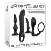 Набор стимуляторов простаты Intro To Prostate Kit - Zero Tolerance - в Калининграде купить с доставкой