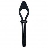 Черное эрекционное лассо с вибропулей Black Tie Affair - Zero Tolerance - в Калининграде купить с доставкой