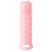 Розовый фаллоудлинитель Homme Long - 15,5 см. - Lola Games - в Калининграде купить с доставкой