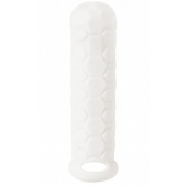 Белый фаллоудлинитель Homme Long - 15,5 см. - Lola Games - в Калининграде купить с доставкой