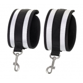 Серебристо-черные оковы Anonymo - ToyFa - купить с доставкой в Калининграде