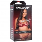 Мастурбатор-вагина Karlee Grey ULTRASKYN Pocket Pussy - Doc Johnson - в Калининграде купить с доставкой
