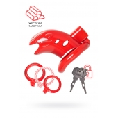 Красный мужской пояс верности из пластика - ToyFa - купить с доставкой в Калининграде