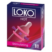 Стимулирующая насадка на пенис LOKO HOT с возбуждающим эффектом - Sitabella - в Калининграде купить с доставкой