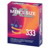 Стимулирующая насадка на пенис MEN SIZE 333 - Sitabella - в Калининграде купить с доставкой