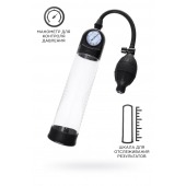 Прозрачная механическая помпа Roald с манометром - Sexus - в Калининграде купить с доставкой