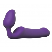 Фиолетовый безремневой страпон Queens L - Adrien Lastic - купить с доставкой в Калининграде