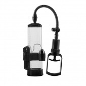 Прозрачная вакуумная помпа с вибрацией Vibrating Penis Pump - Dream Toys - в Калининграде купить с доставкой