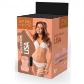 Телесный мастурбатор-вагина Lisa - Dream Toys - в Калининграде купить с доставкой