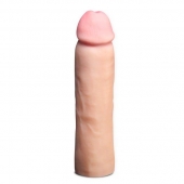 Телесная фаллическая насадка на пенис Magnum Xtender - 23 см. - Blush Novelties - в Калининграде купить с доставкой