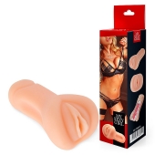 Телесный реалистичный мастурбатор в виде вагины - Bior toys - в Калининграде купить с доставкой