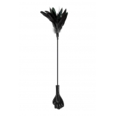 Двусторонний стек-щекоталка Sweet Caress Feather Whip - 58 см. - Sweet Caress - купить с доставкой в Калининграде