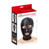 Маска-шлем с прорезями для глаз и рта - Fetish Tentation - купить с доставкой в Калининграде