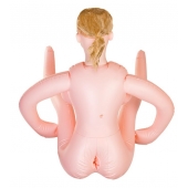 Надувная секс-кукла с реалистичной головой и поднятыми ножками - ToyFa - в Калининграде купить с доставкой