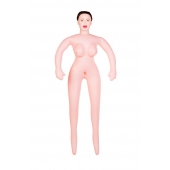 Надувная секс-кукла брюнетка с реалистичной головой - ToyFa - в Калининграде купить с доставкой